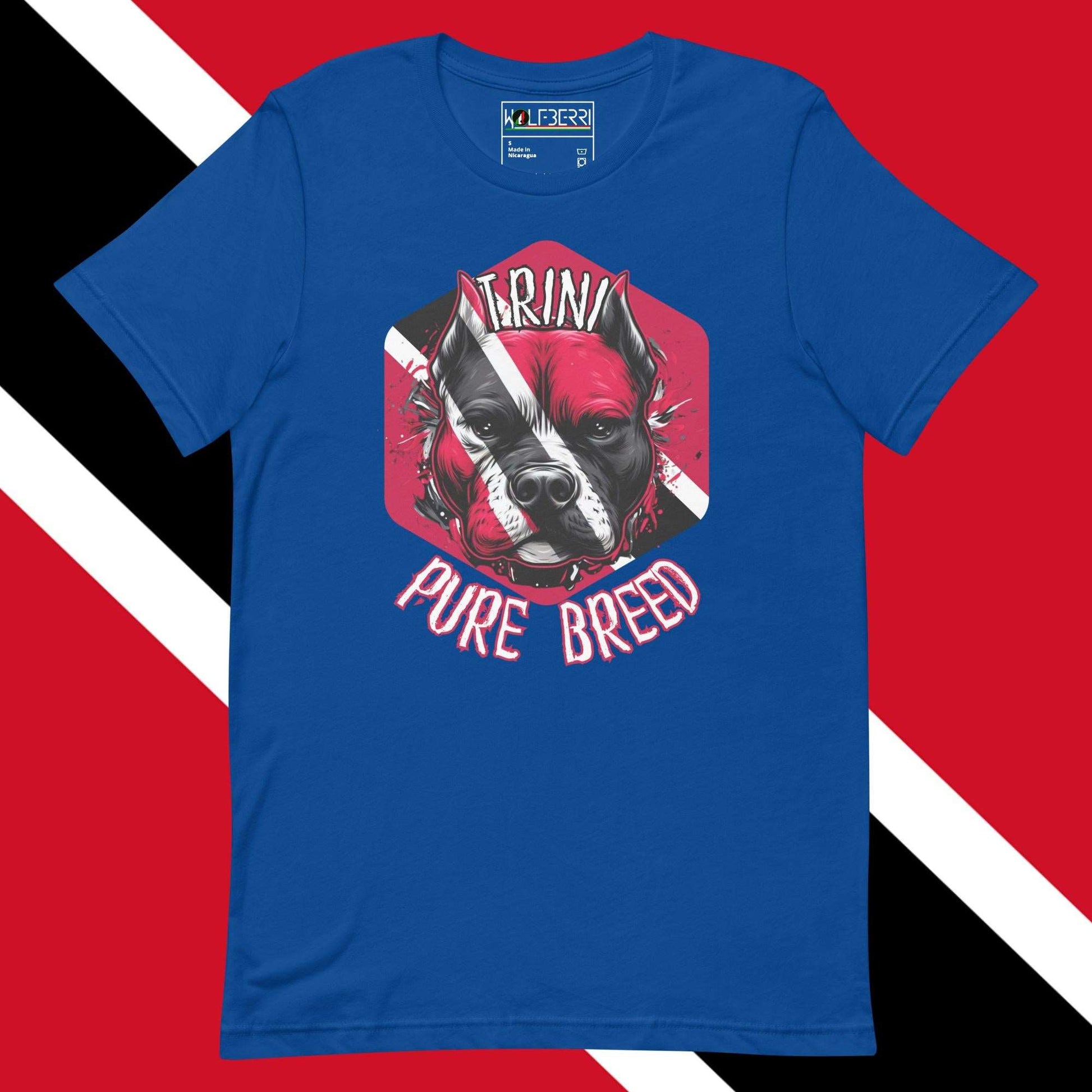 Trini Pure Breed Pitbull T-shirt