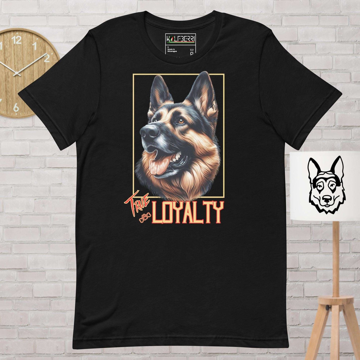 True Loyalty German Shepherd T-shirt