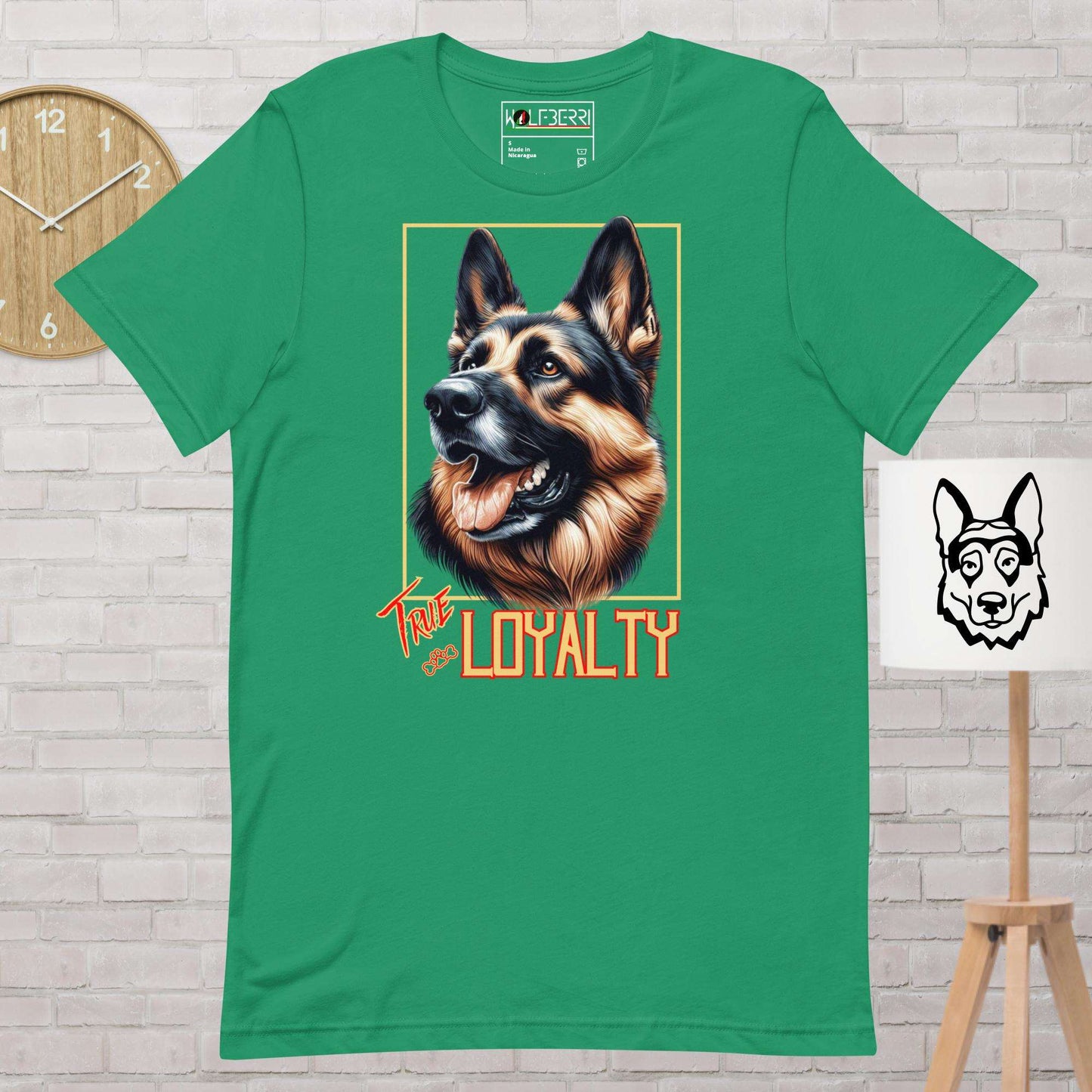 True Loyalty German Shepherd T-shirt