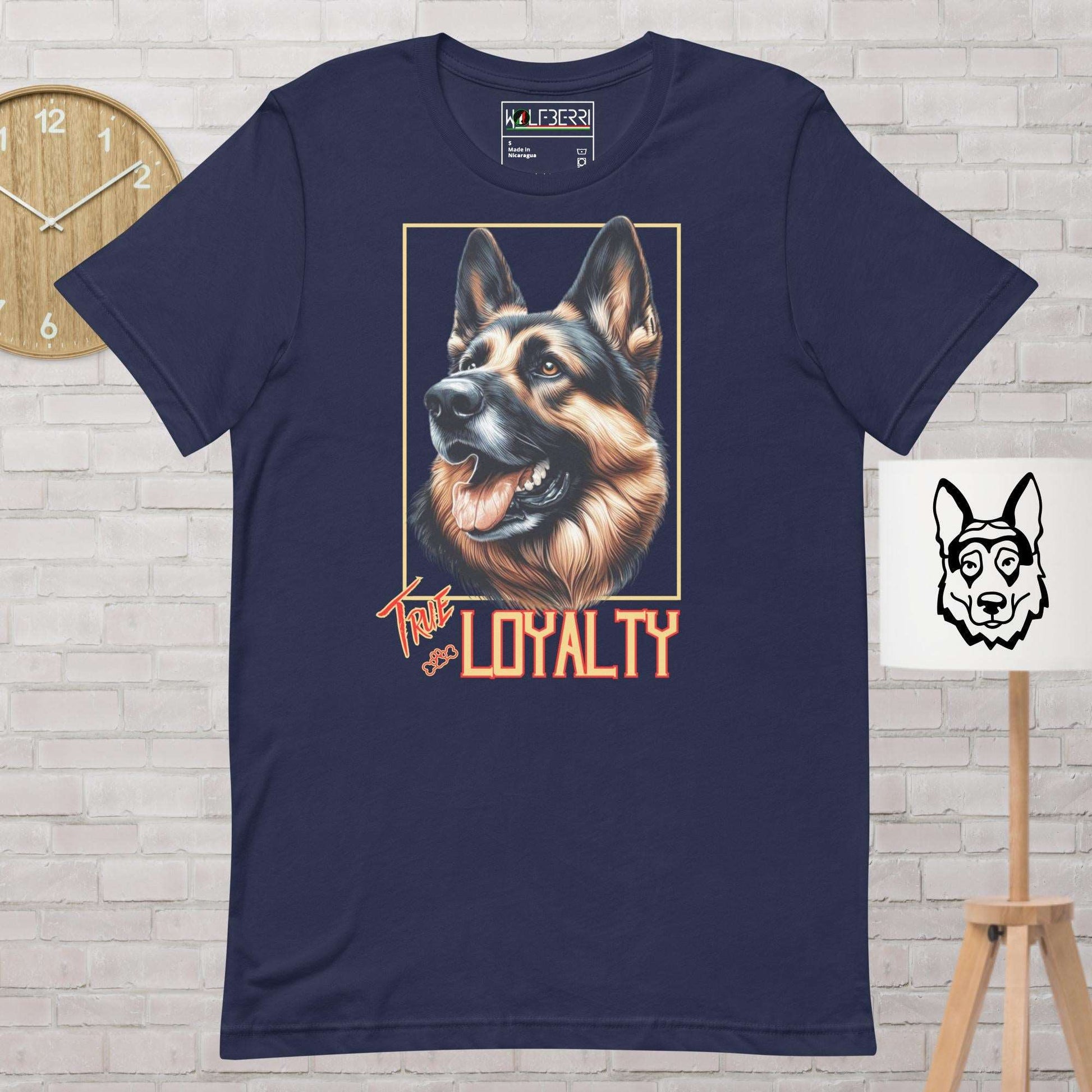 True Loyalty German Shepherd T-shirt