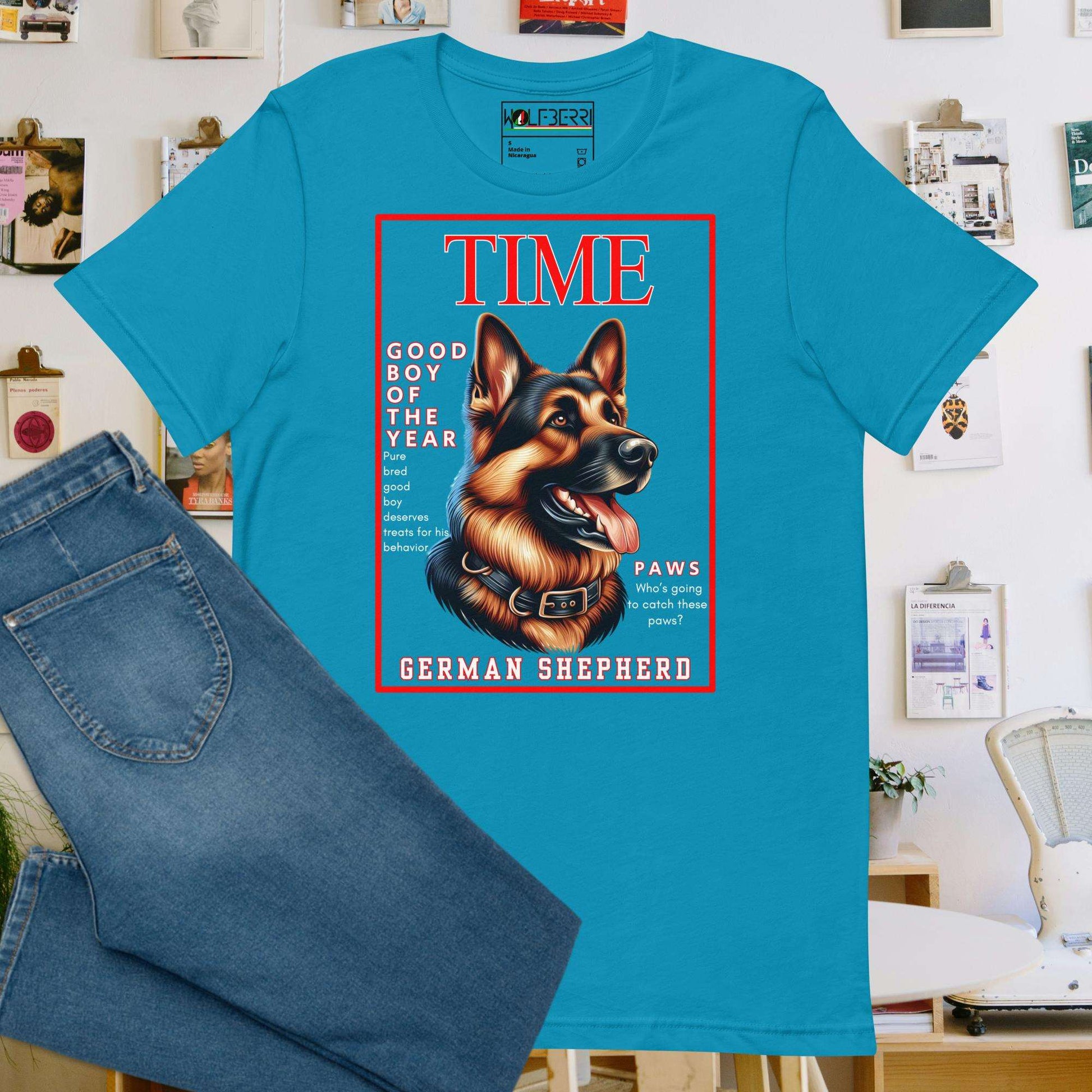 Time Cover: German Shepherd T-shirt