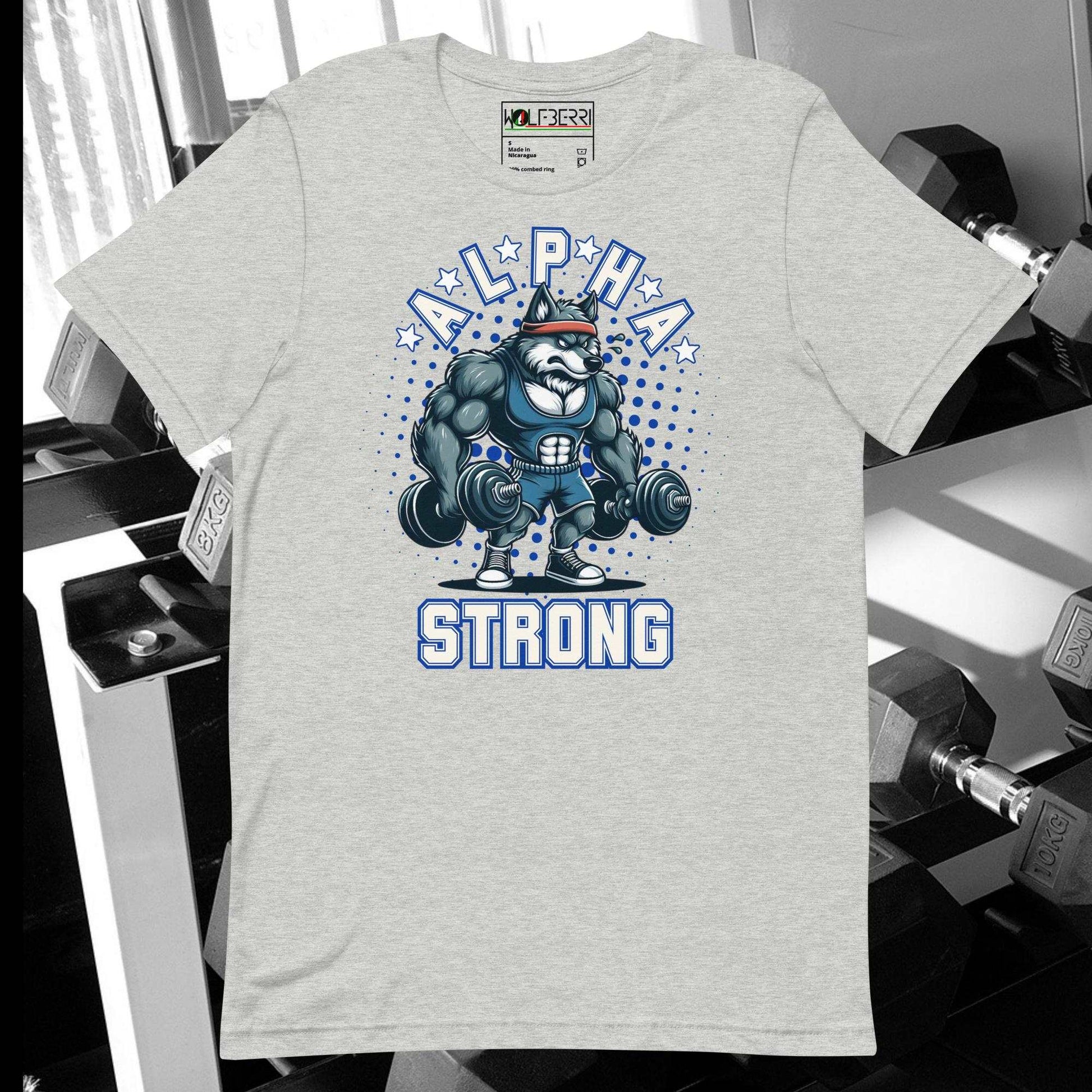 Alpha Strong Wolf T-shirt