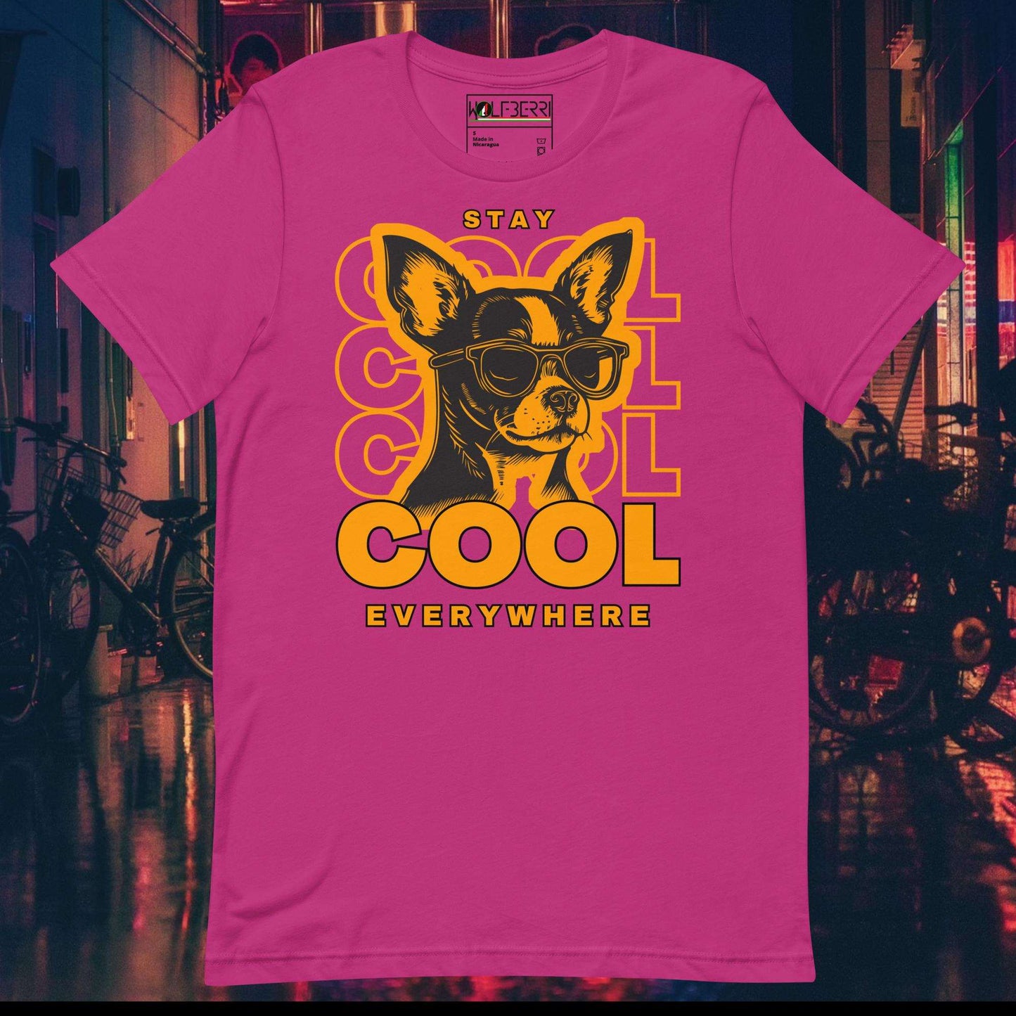 Stay Cool Chihuahua T-shirt