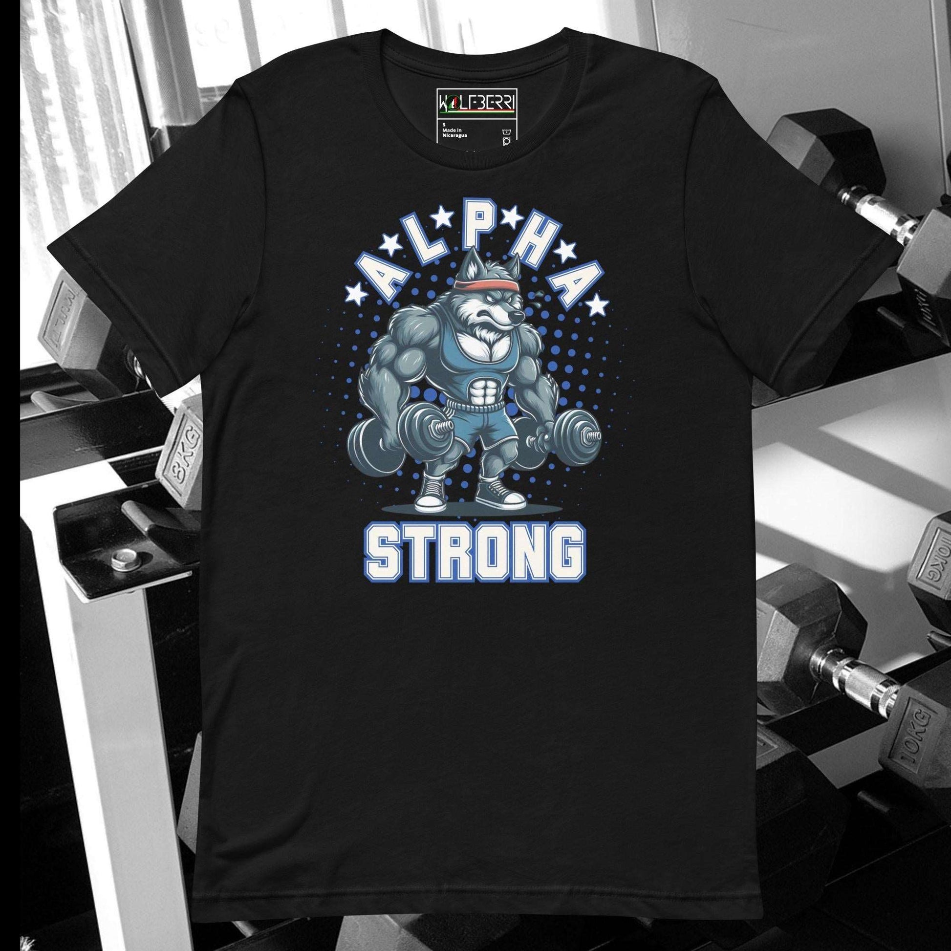 Alpha Strong Wolf T-shirt