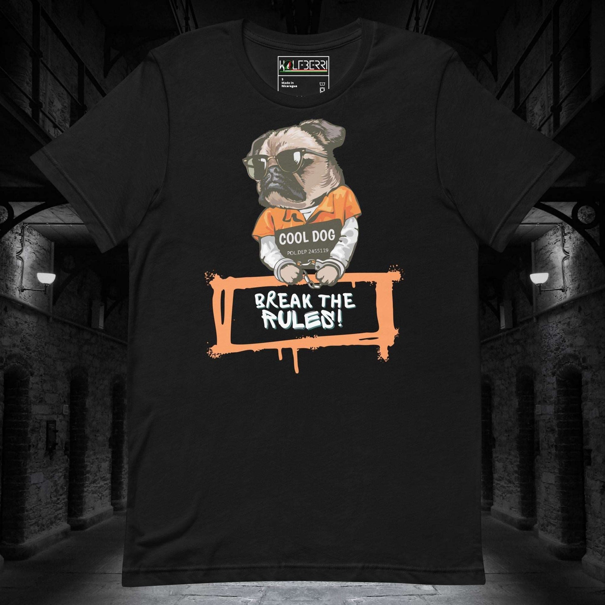 Cool Dog, Bad Dog Pug T-Shirt