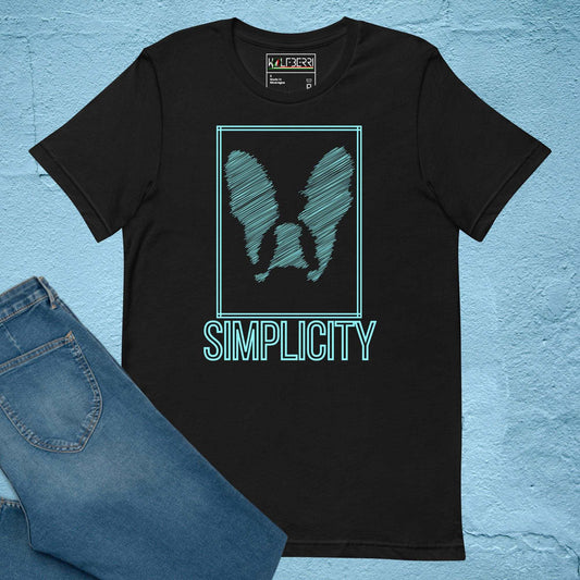 Simplicity Boston Terrier T-shirt