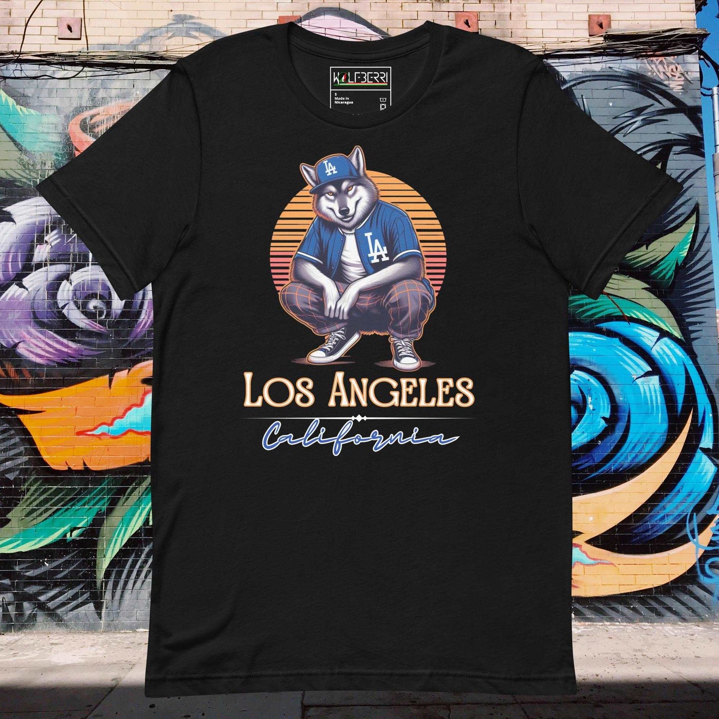 Los Angeles California Wolf T-Shirt