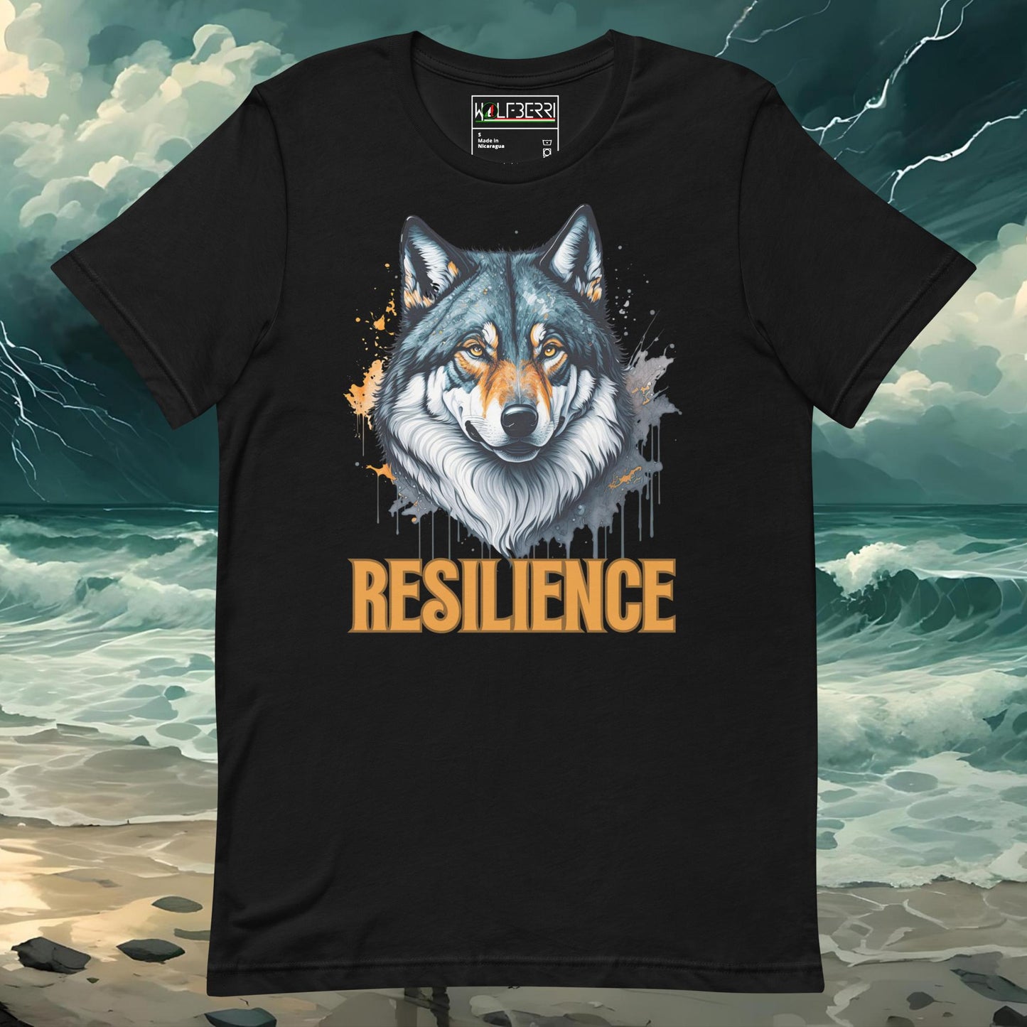 RESILIENCE WOLF 100% COTTON T-SHIRT