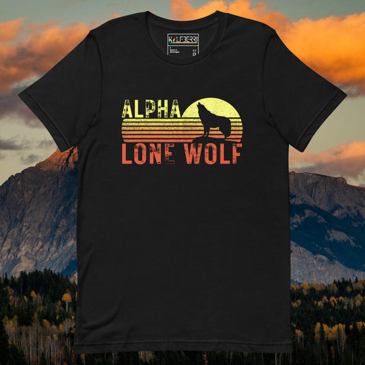 ALPHA LONE WOLF 100% COTTON T-SHIRT