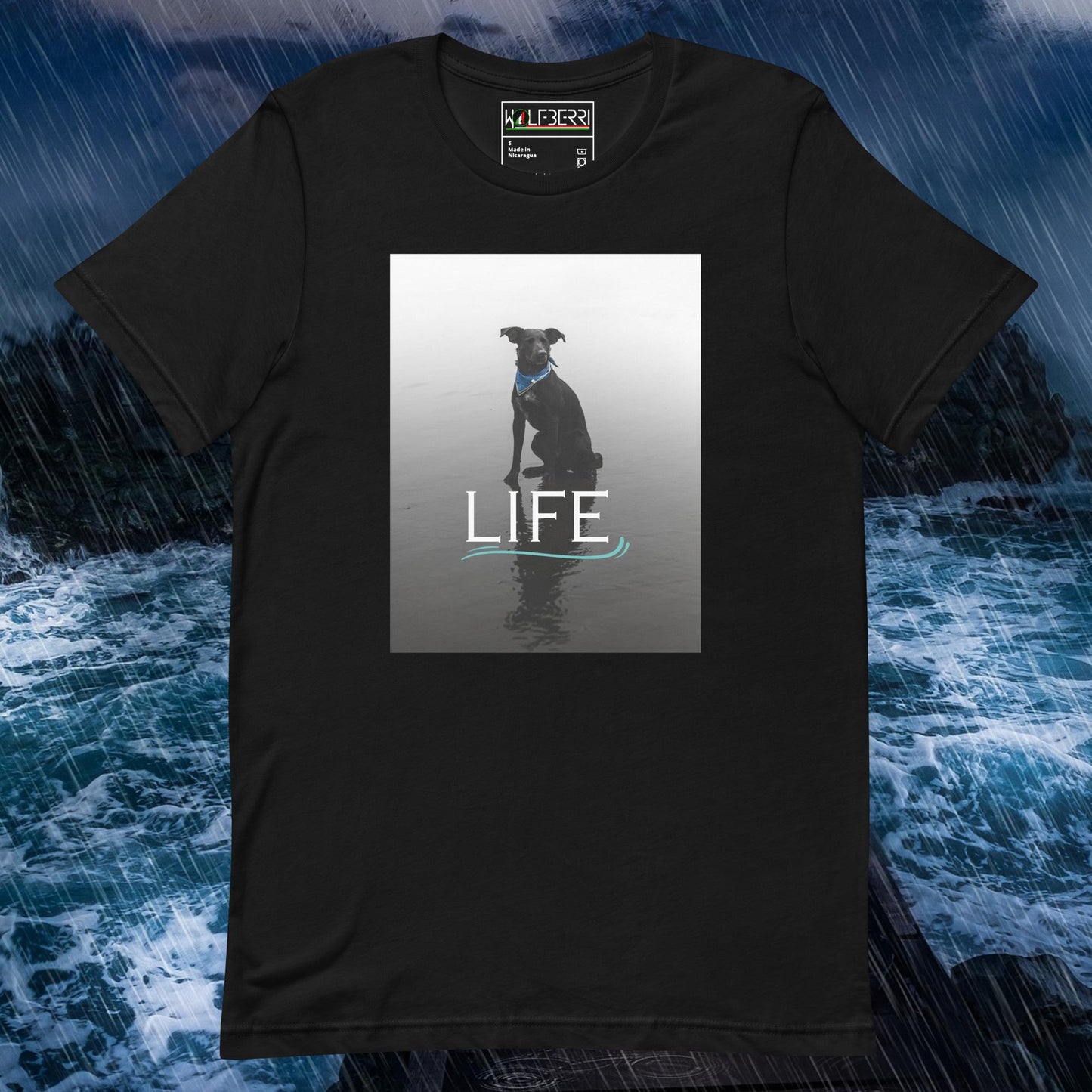 LIFE DOG 100% COTTON T-SHIRT