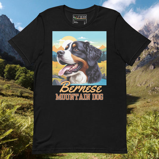 BERNESE MOUNTAIN DOG 100% COTTON T-SHIRT