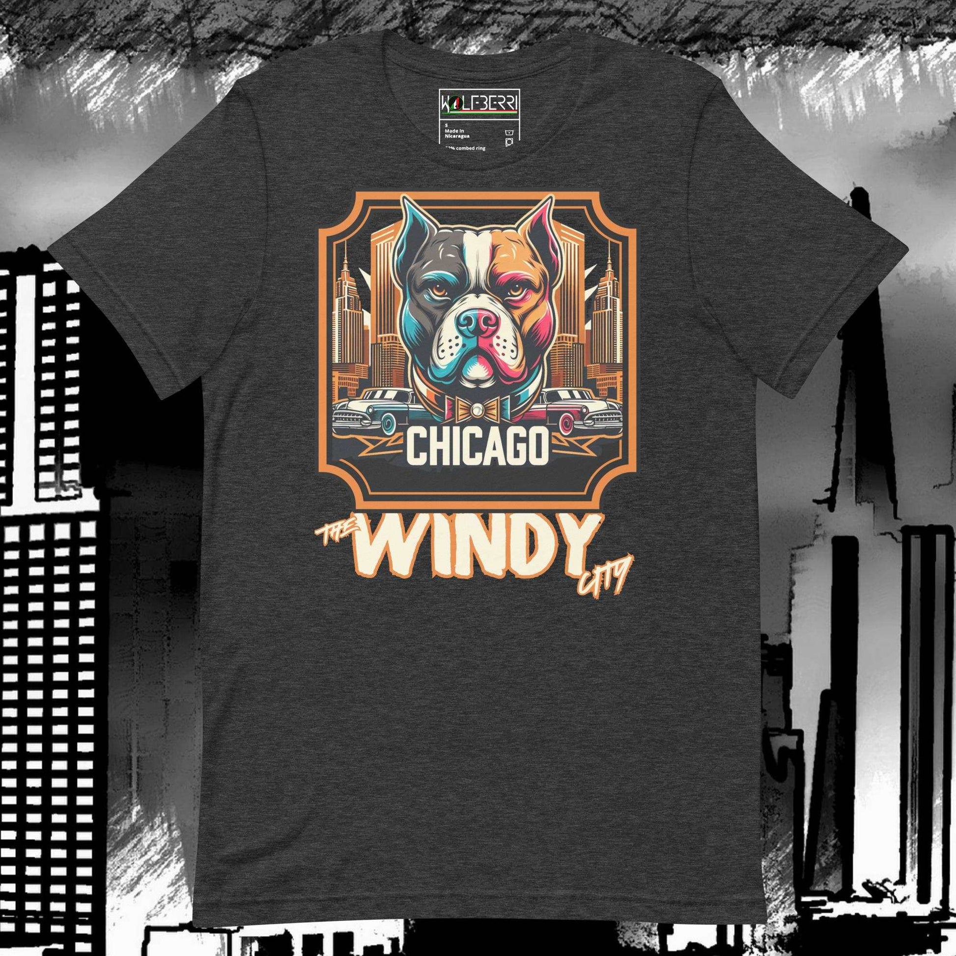 The Windy City Pitbull T-shirt