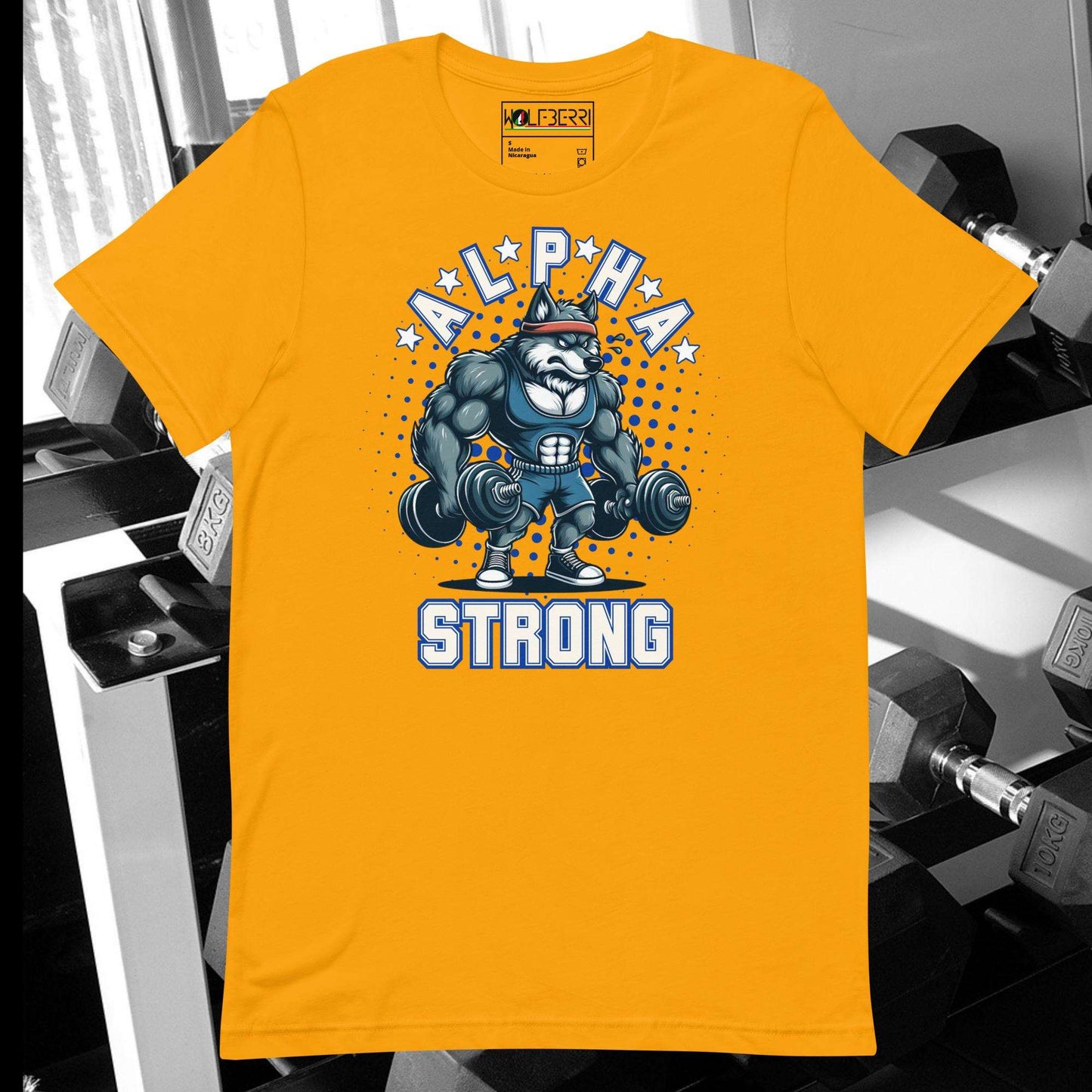 Alpha Strong Wolf T-shirt