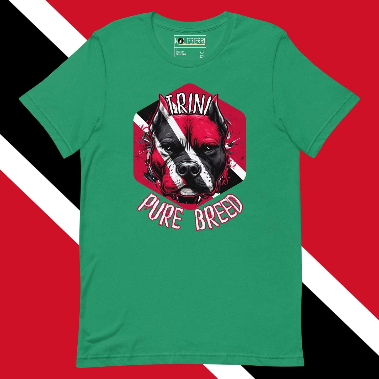 Trini Pure Breed Pitbull T-shirt