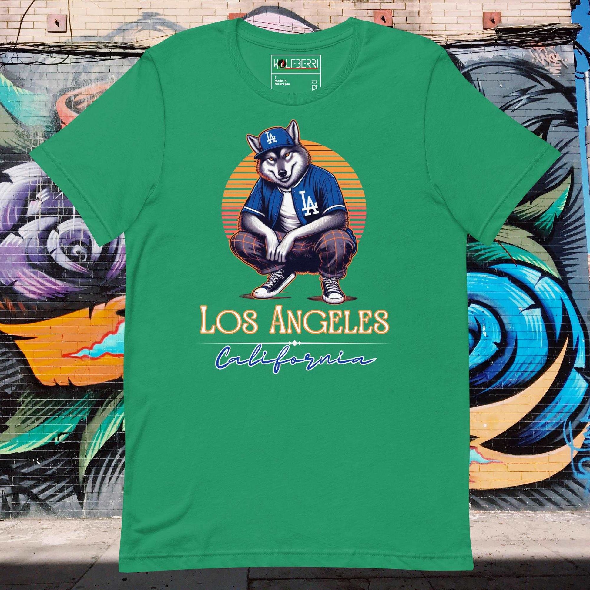 Los Angeles California Wolf T-Shirt