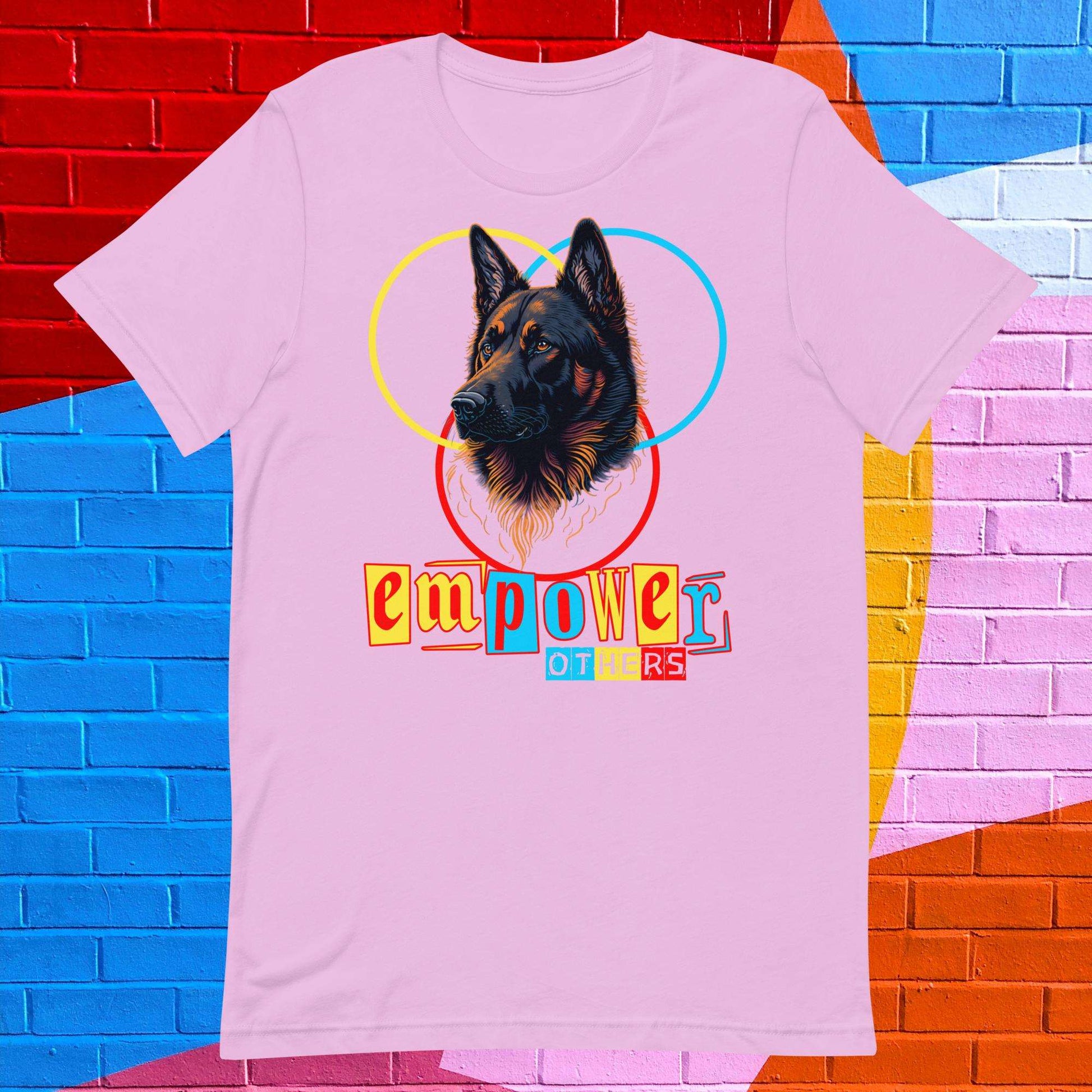 Empower Others German Shepherd T-shirt