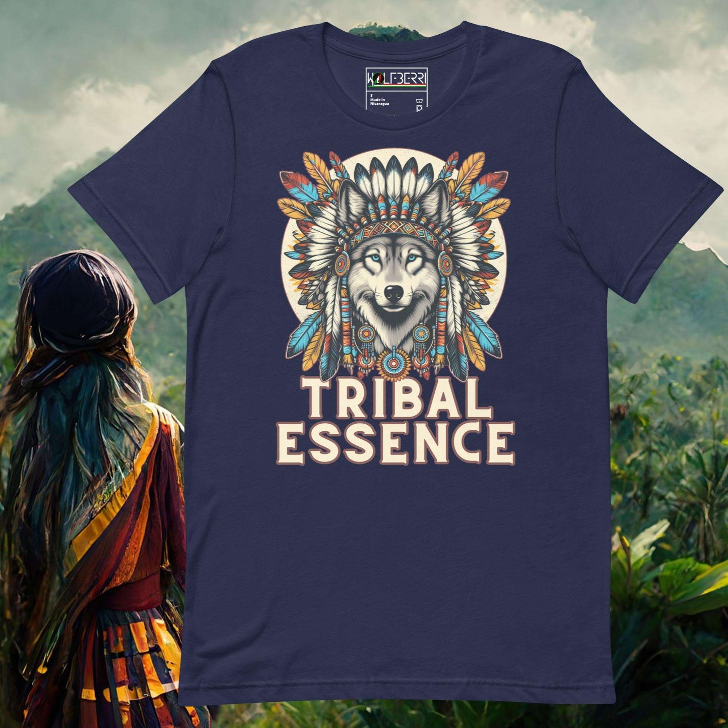 Tribal Essence Wolf T-shirt