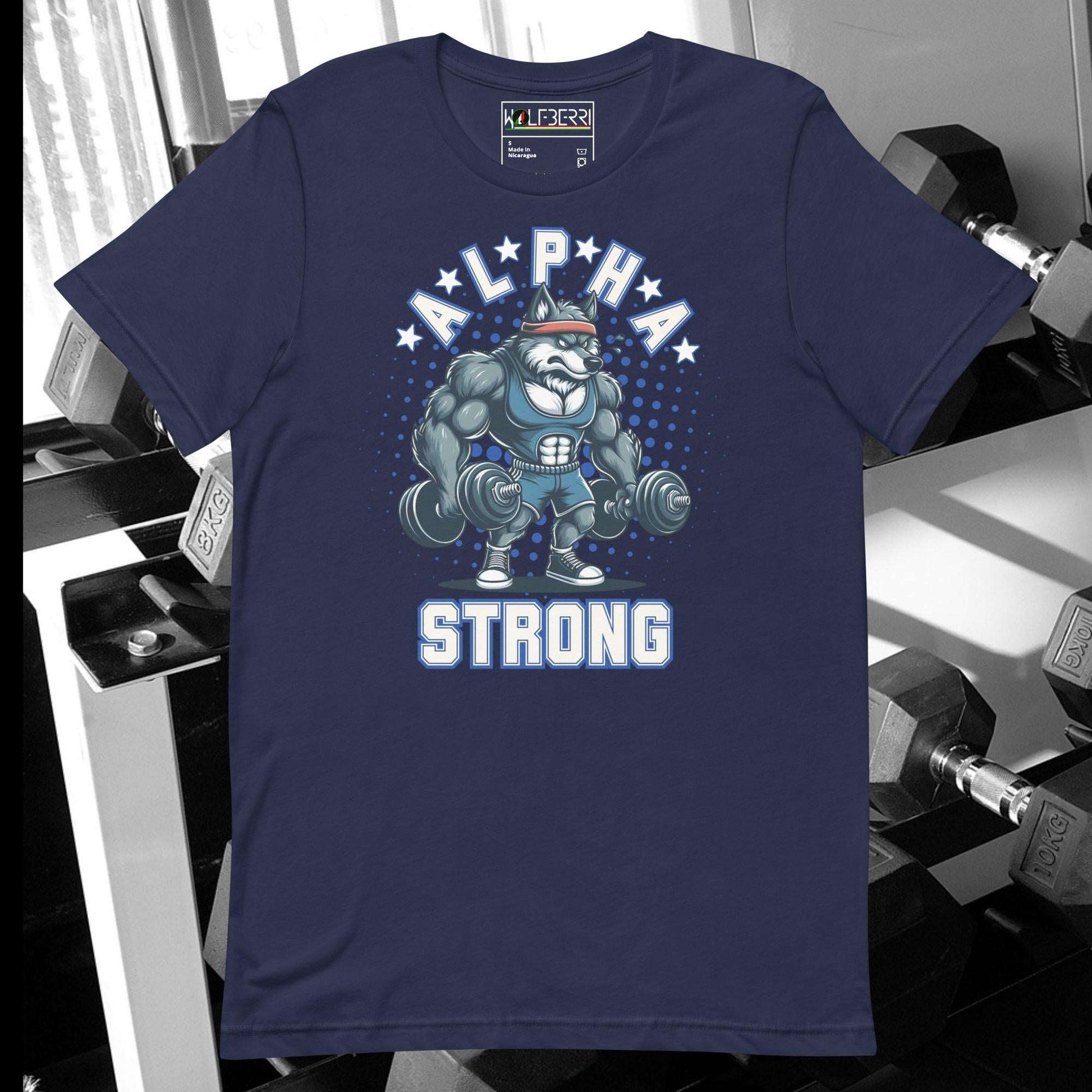 Alpha Strong Wolf T-shirt