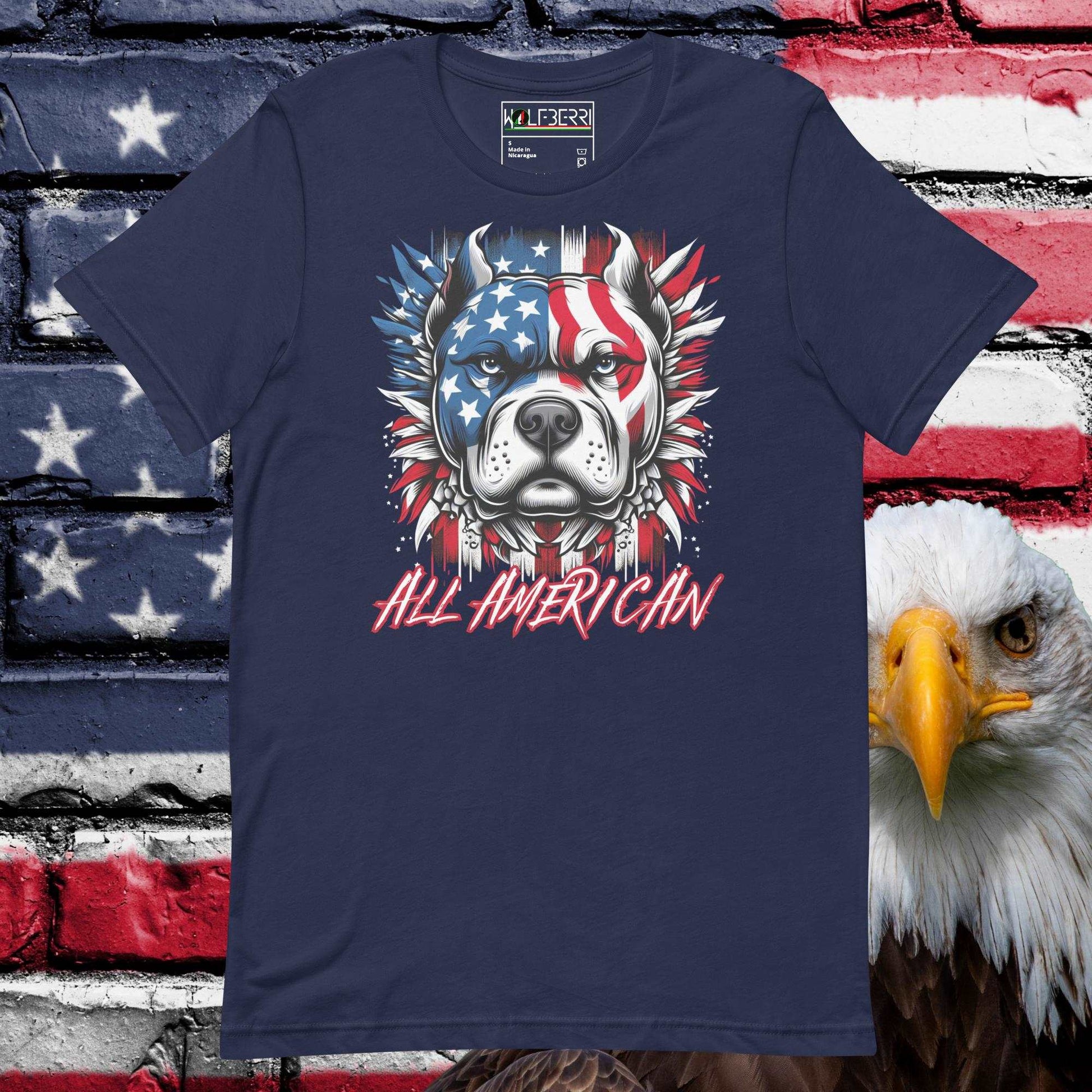 All American Pitbull T-shirt