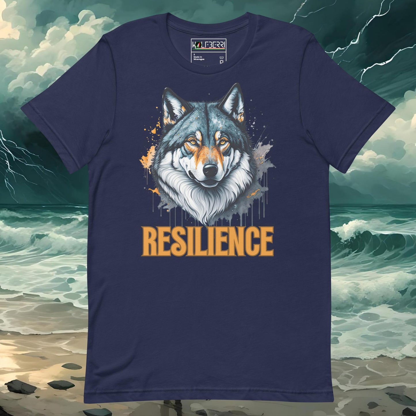 RESILIENCE WOLF 100% COTTON T-SHIRT