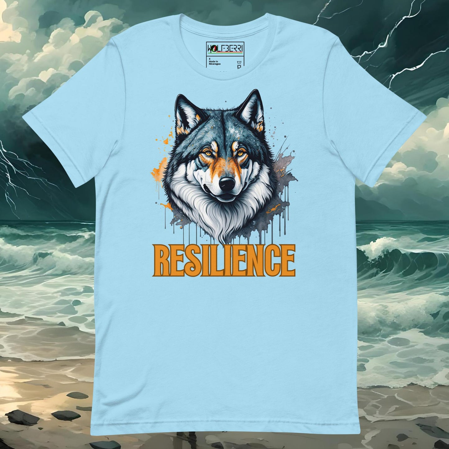 RESILIENCE WOLF 100% COTTON T-SHIRT