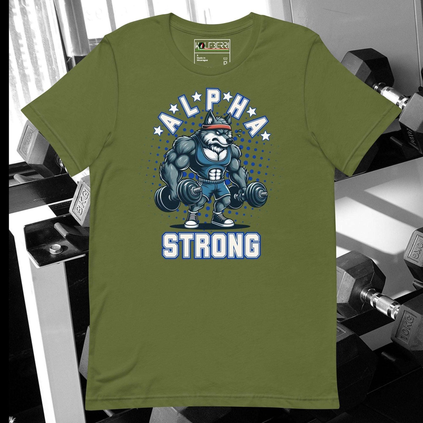 Alpha Strong Wolf T-shirt