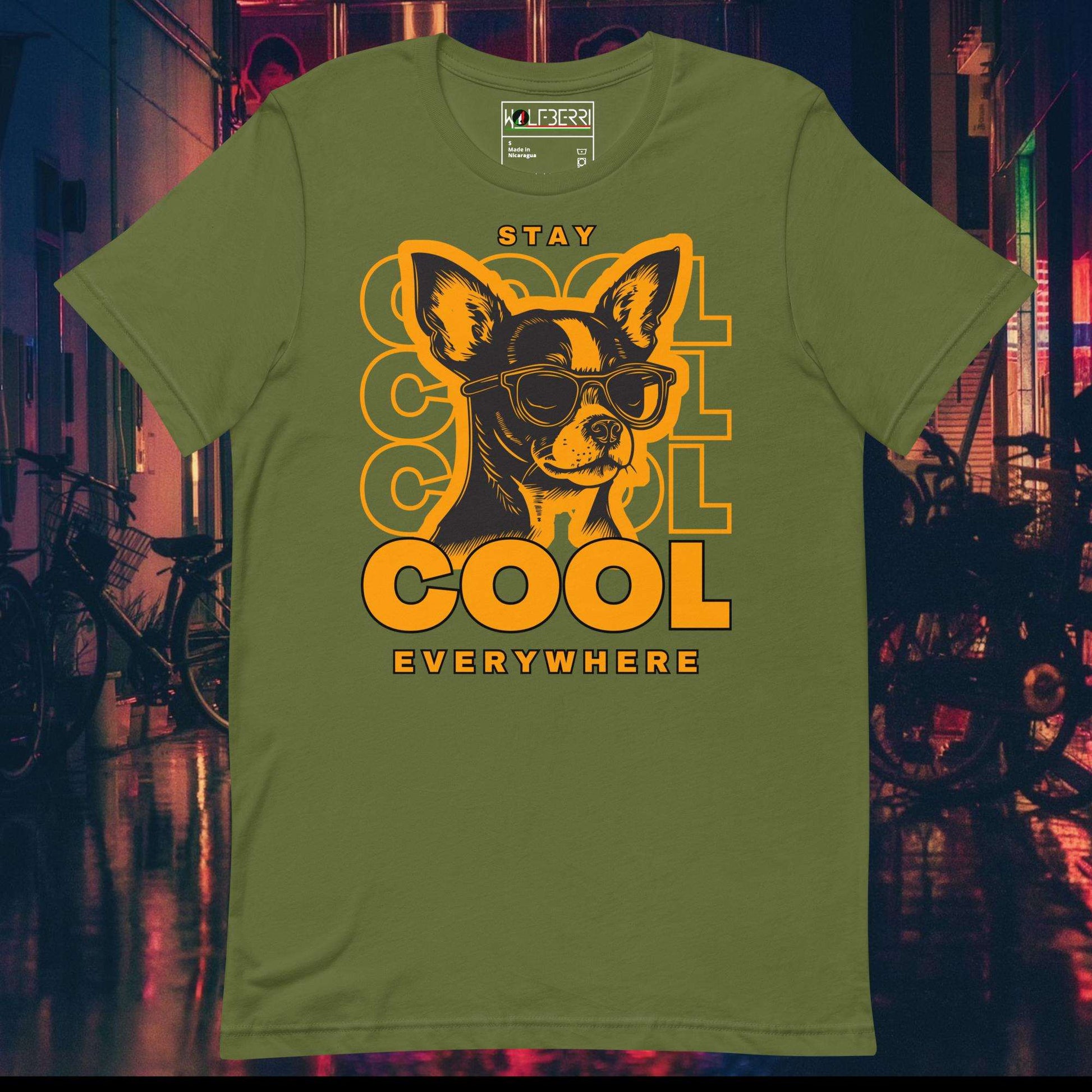 Stay Cool Chihuahua T-shirt