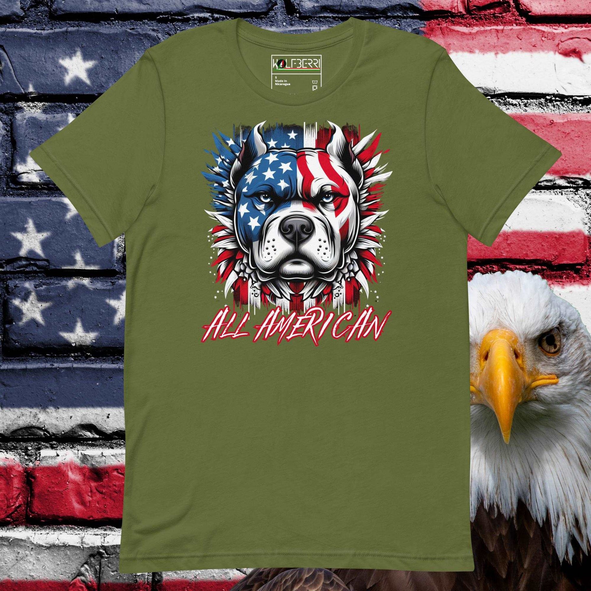 All American Pitbull T-shirt