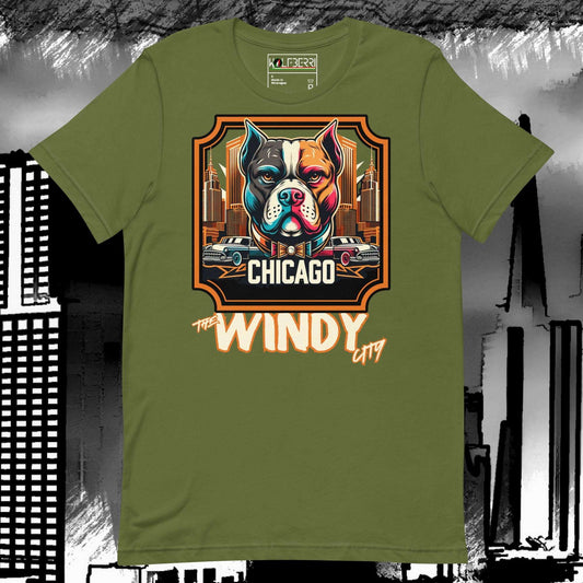 The Windy City Pitbull T-shirt