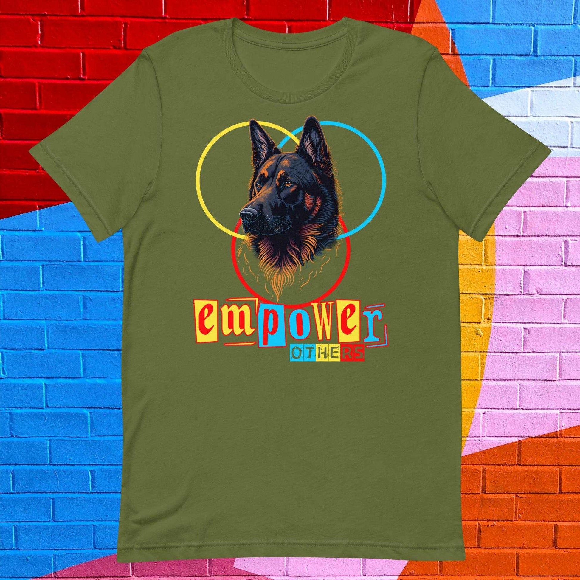 Empower Others German Shepherd T-shirt