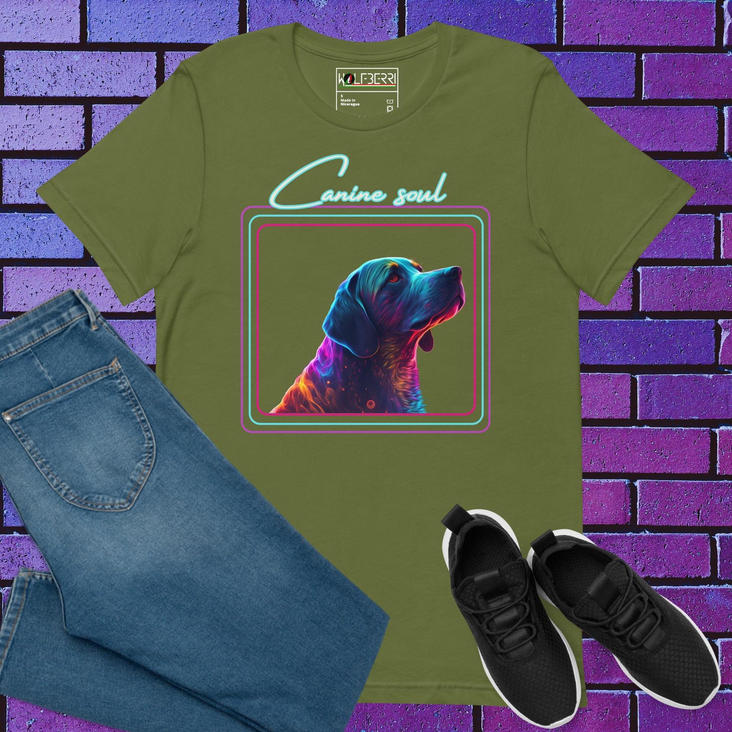 CANINE SOUL 100% COTTON DOG T-SHIRT