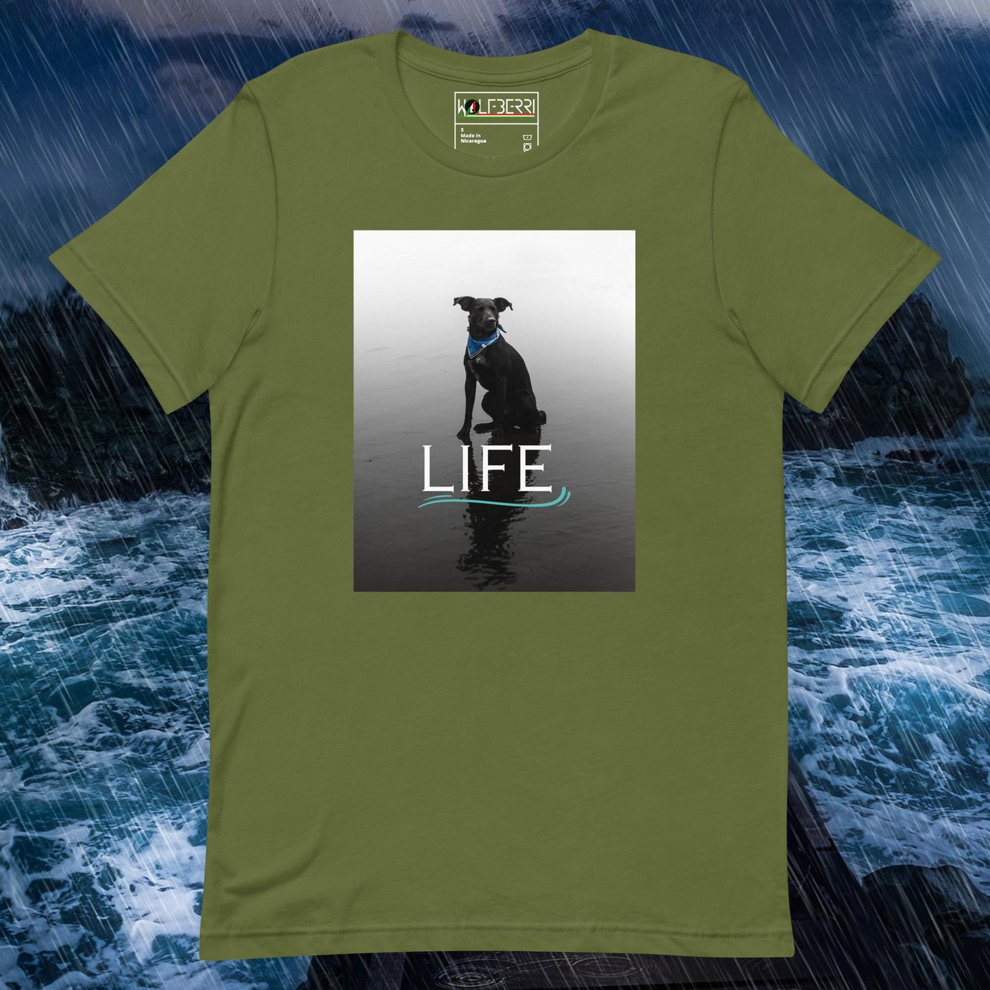 LIFE DOG 100% COTTON T-SHIRT