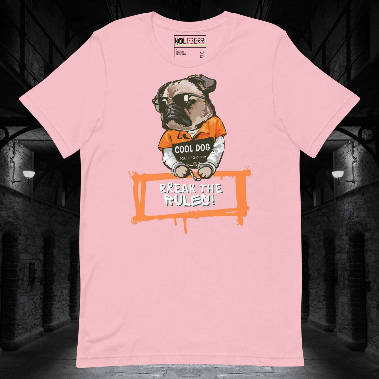 Cool Dog, Bad Dog Pug T-Shirt