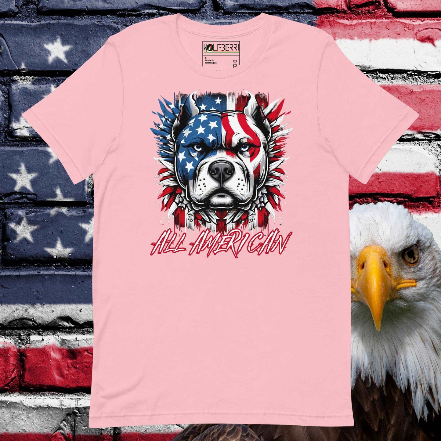 All American Pitbull T-shirt