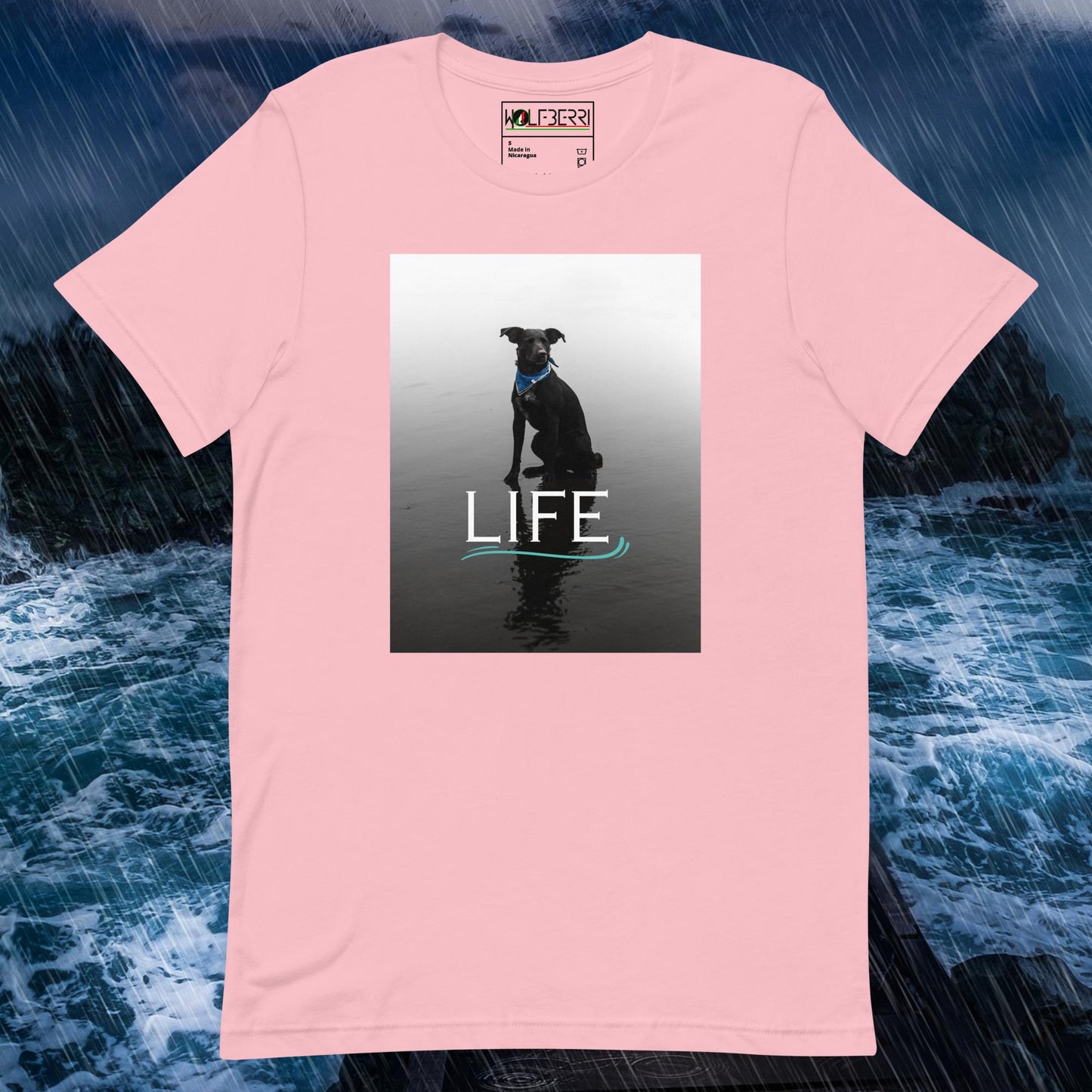 LIFE DOG 100% COTTON T-SHIRT