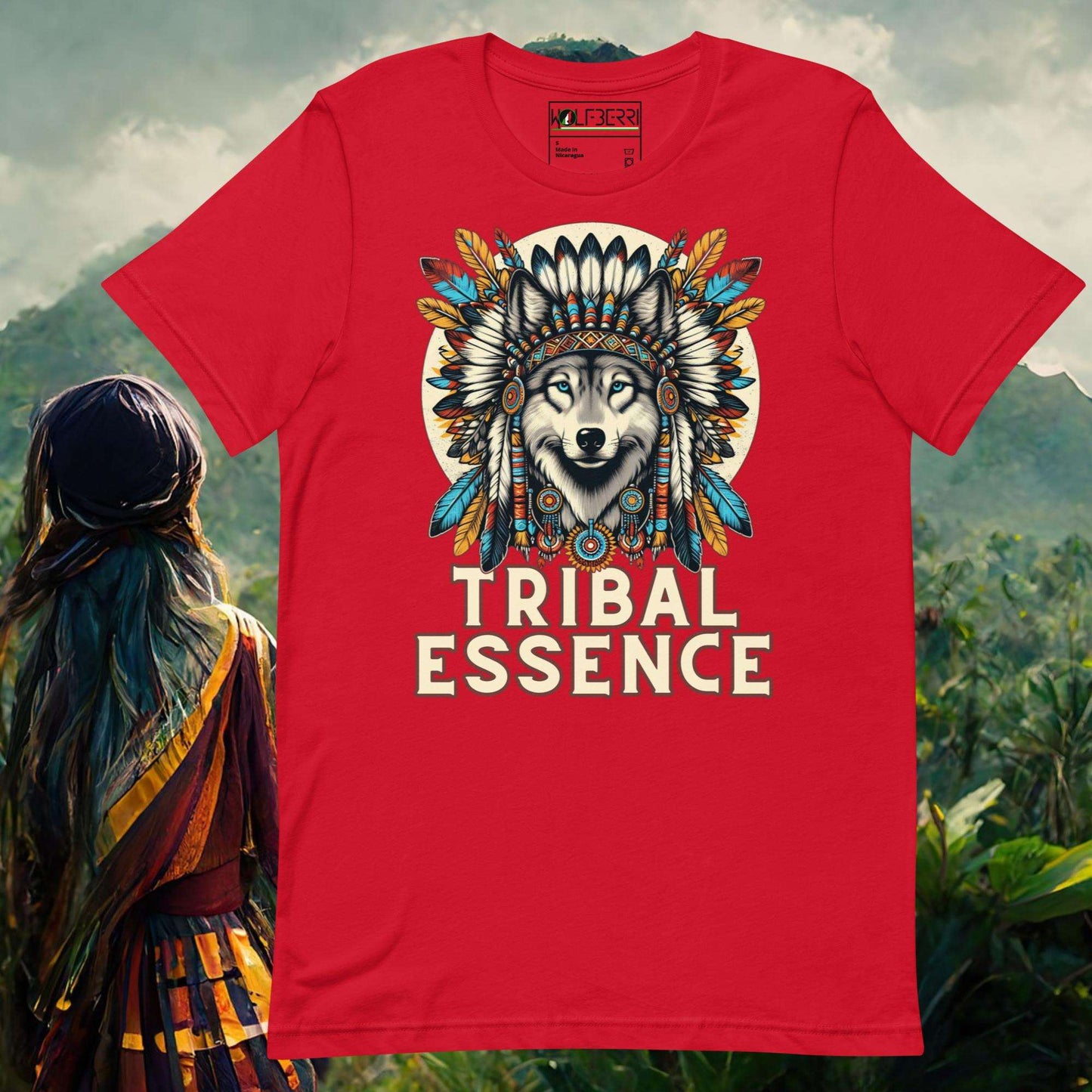 Tribal Essence Wolf T-shirt