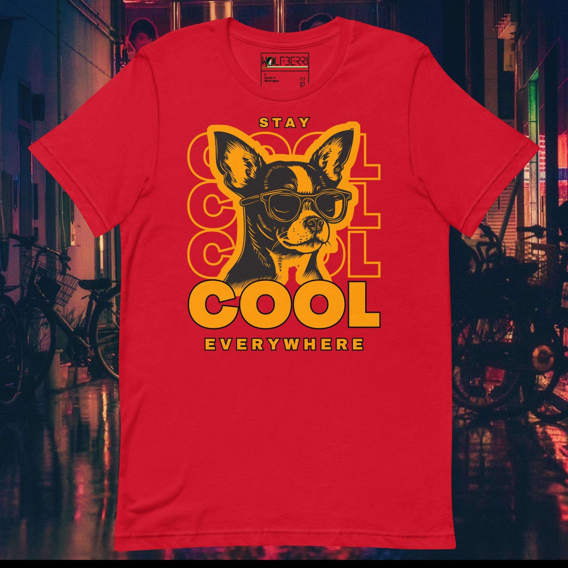 Stay Cool Chihuahua T-shirt