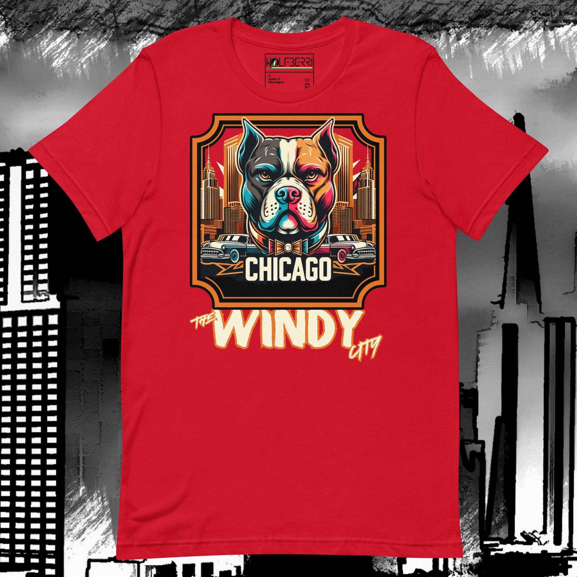 The Windy City Pitbull T-shirt