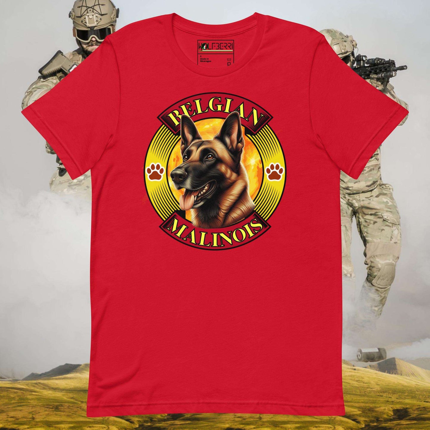 Belgian Malinois Emblem T-shirt