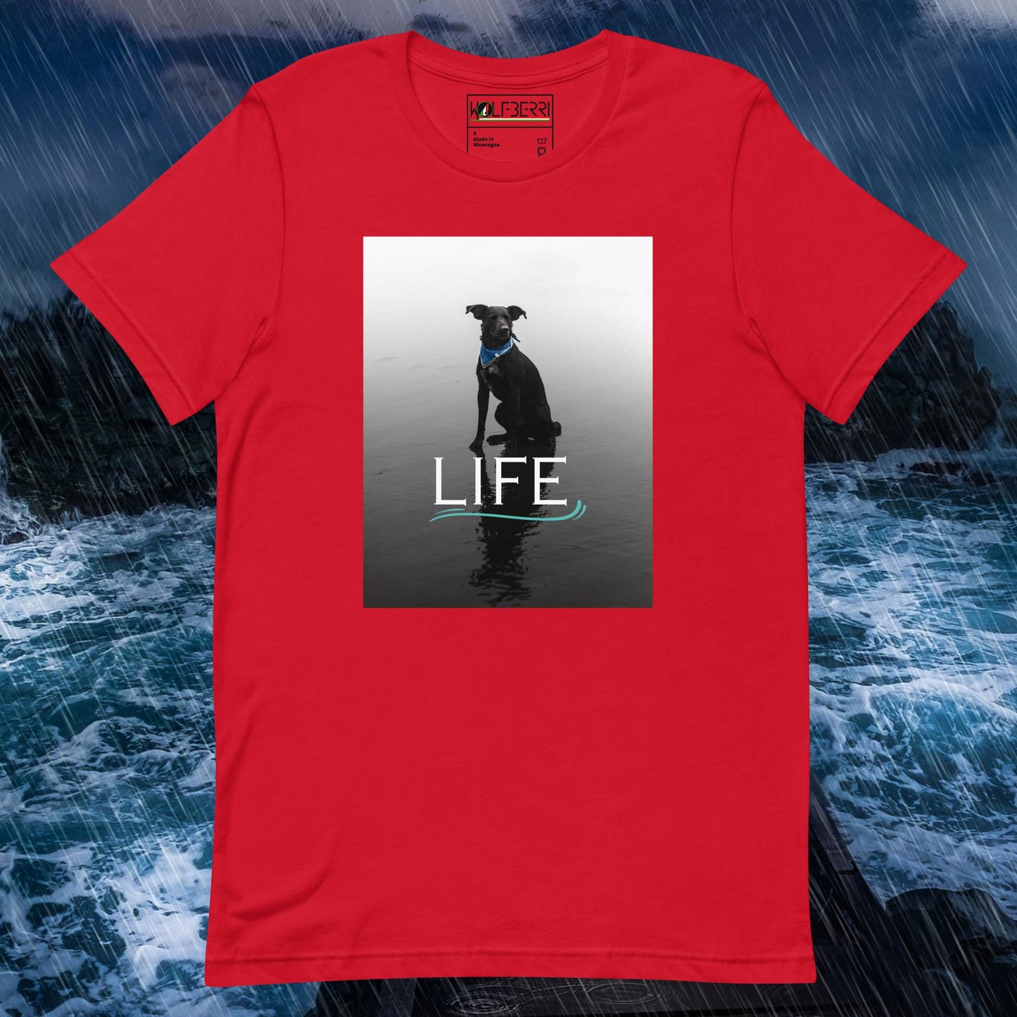 LIFE DOG 100% COTTON T-SHIRT