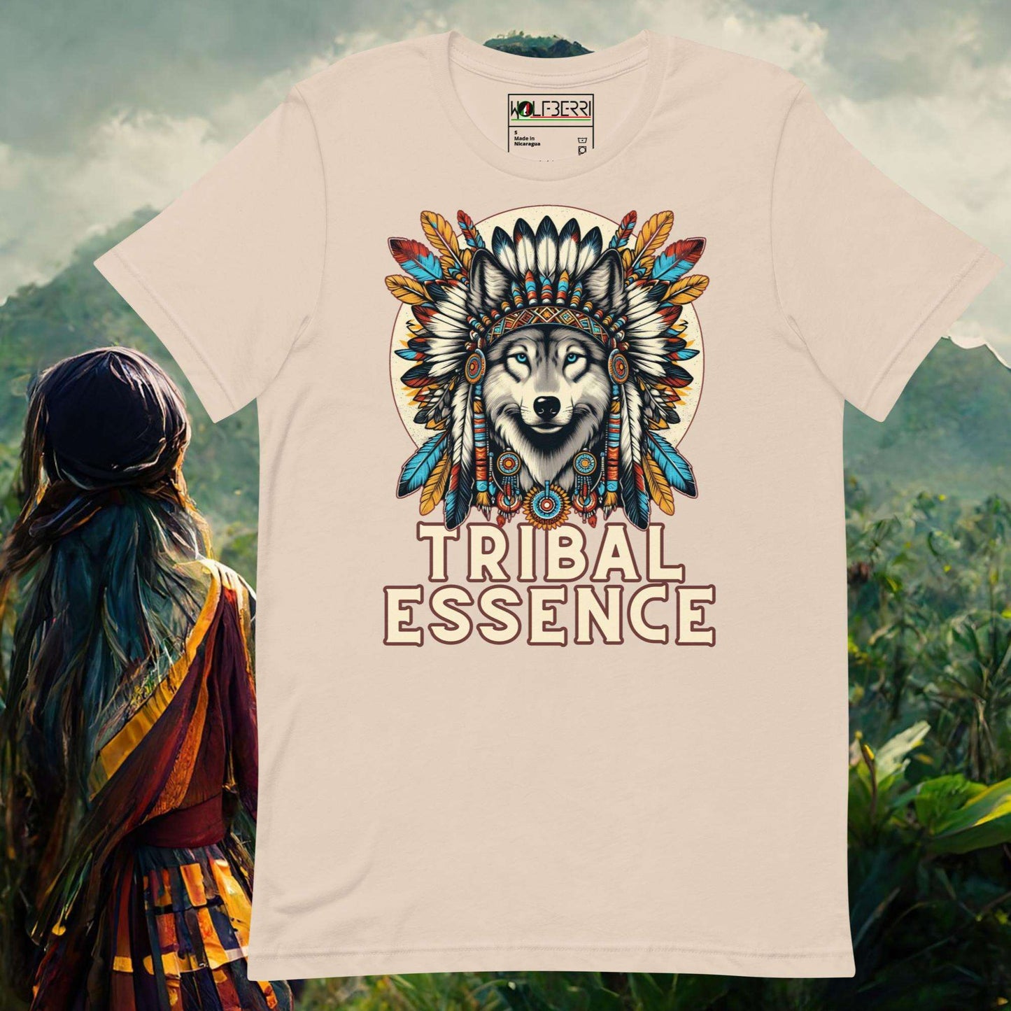 Tribal Essence Wolf T-shirt