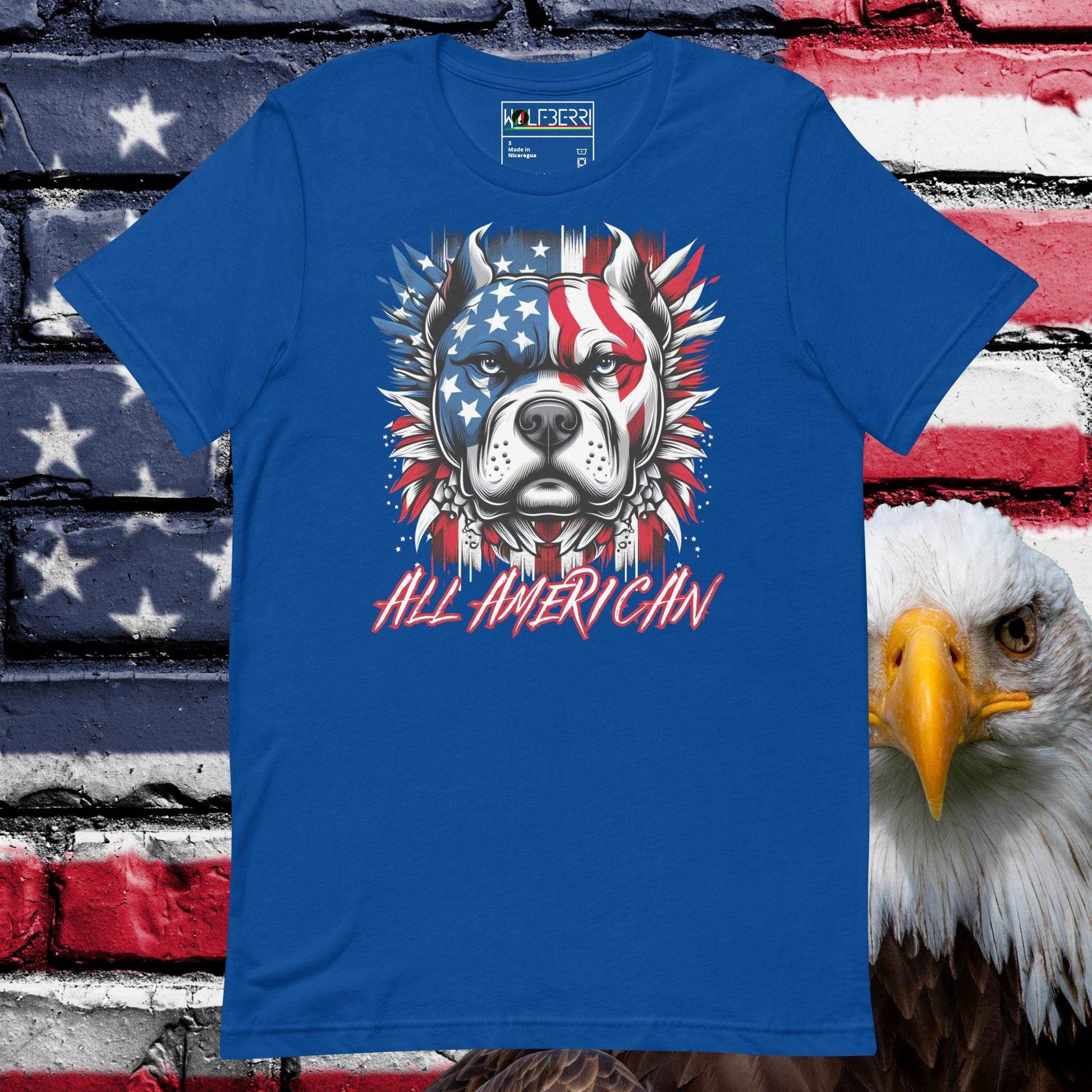 All American Pitbull T-shirt