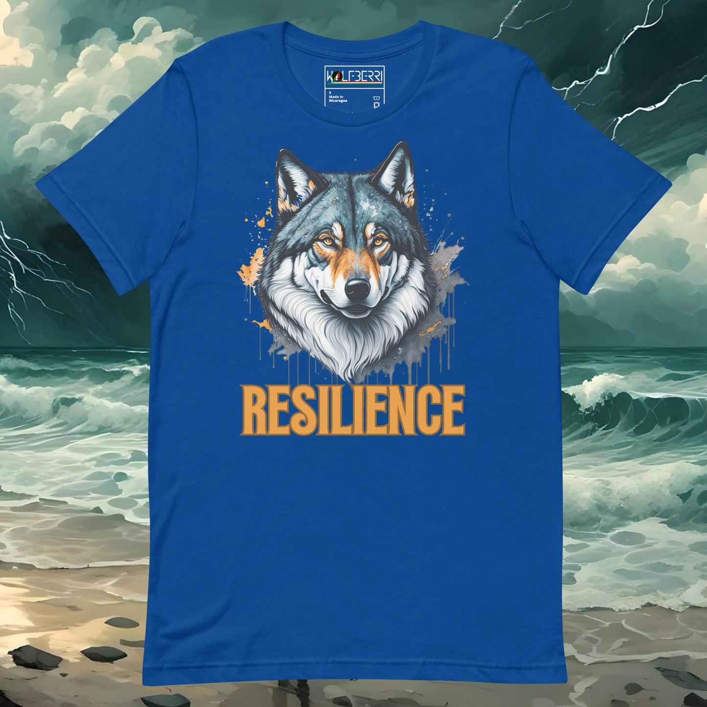 RESILIENCE WOLF 100% COTTON T-SHIRT