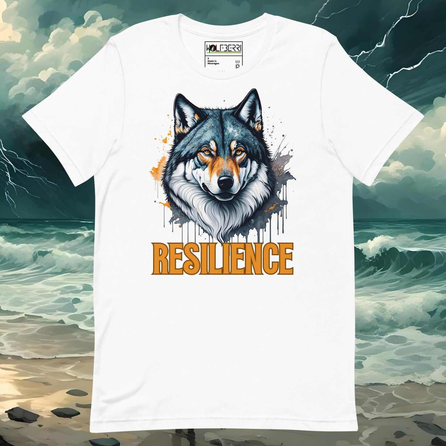 RESILIENCE WOLF 100% COTTON T-SHIRT