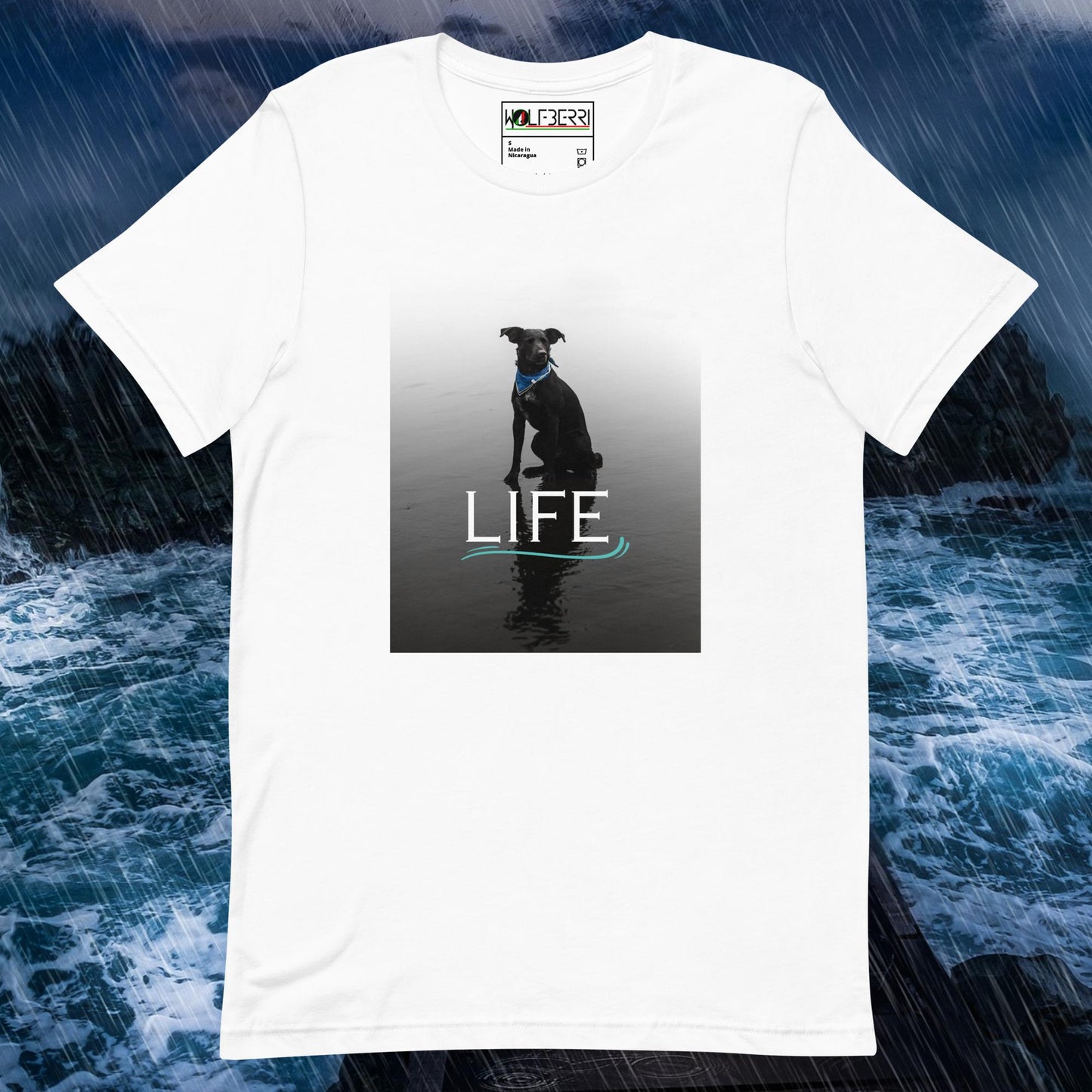 LIFE DOG 100% COTTON T-SHIRT